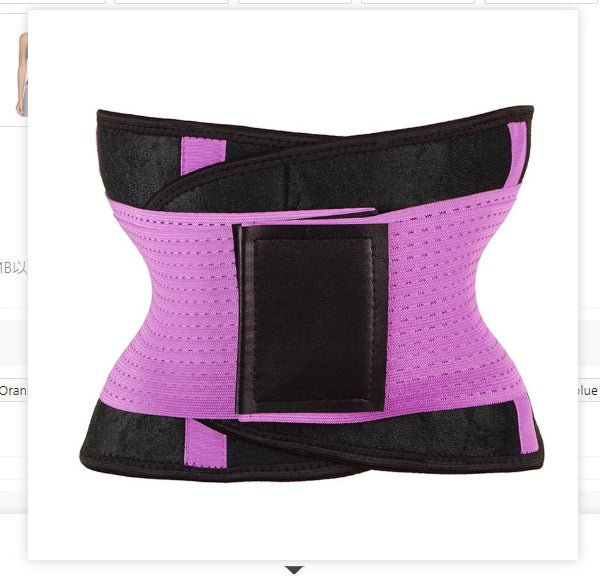 Waist Trimmer Belt - Body Shaper Abdominal Trainer - Weight Loss Fat Burning Straps - BestSalesPrice
